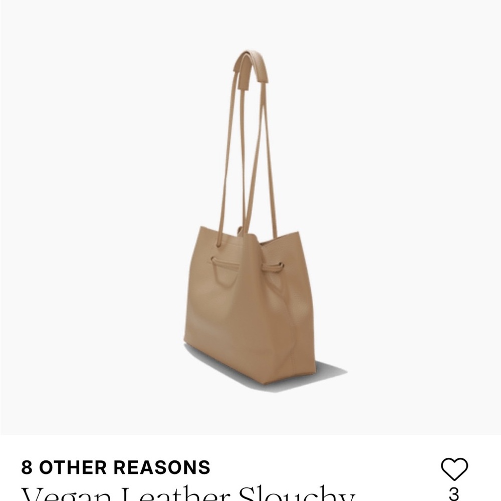 NWT vegan leather bag by 8 Other Reasons & pumpkin salt & pepper shakers.
